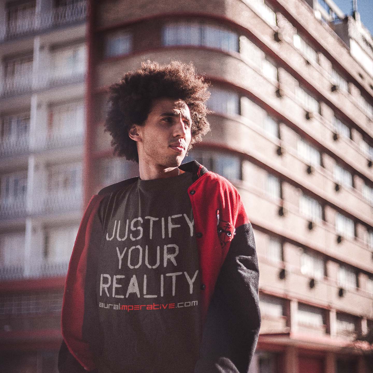 Aural Imperative Justify Your Reality Tee