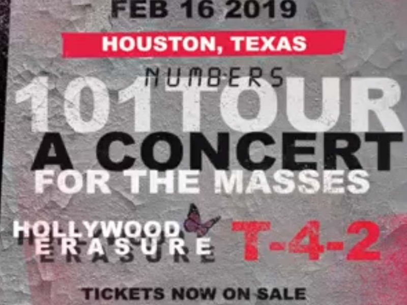 T-4-2 Live in Houston, Texas – February 16, 2019 with Devotional and Hollywood Erasure. T-4-2 Live in Houston, Texas – February 16, 2019 with Devotional and Hollywood Erasure.