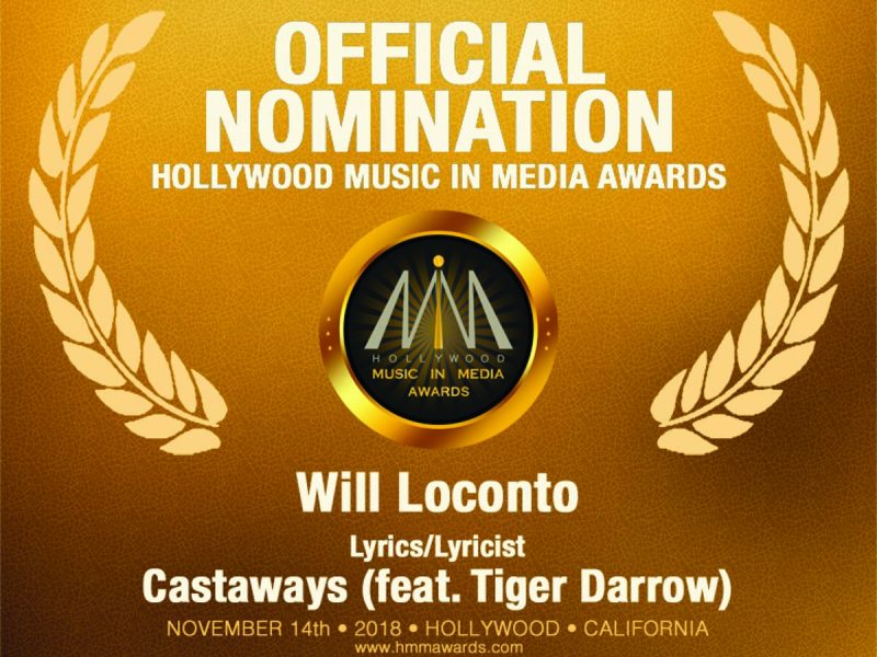 Two Hollywood Music in Media Awards Nominations for Castaways (feat. Tiger Darrow) Two Hollywood Music in Media Awards Nominations for Castaways (feat. Tiger Darrow)